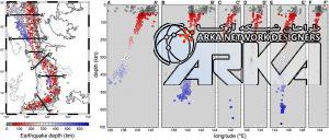 اطلاعات مربوط فعالیت زمین لرزه‌ای