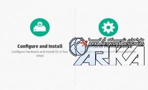 پس از فعال سازی Intelligent Provisioning