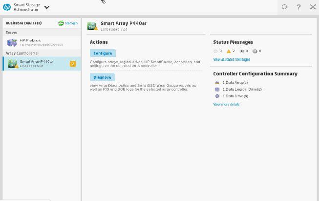 مدیریت ذخیره سازی هوشمند Smart Raid HBA Controllers