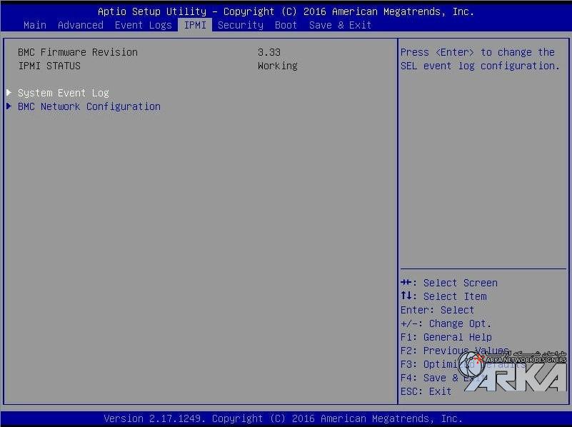 راه اندازی پورت IPMI