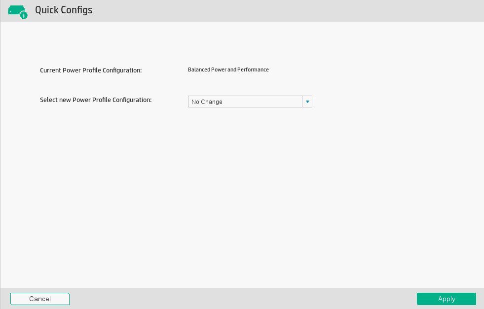 تنظیمات Intelligent Provisioning