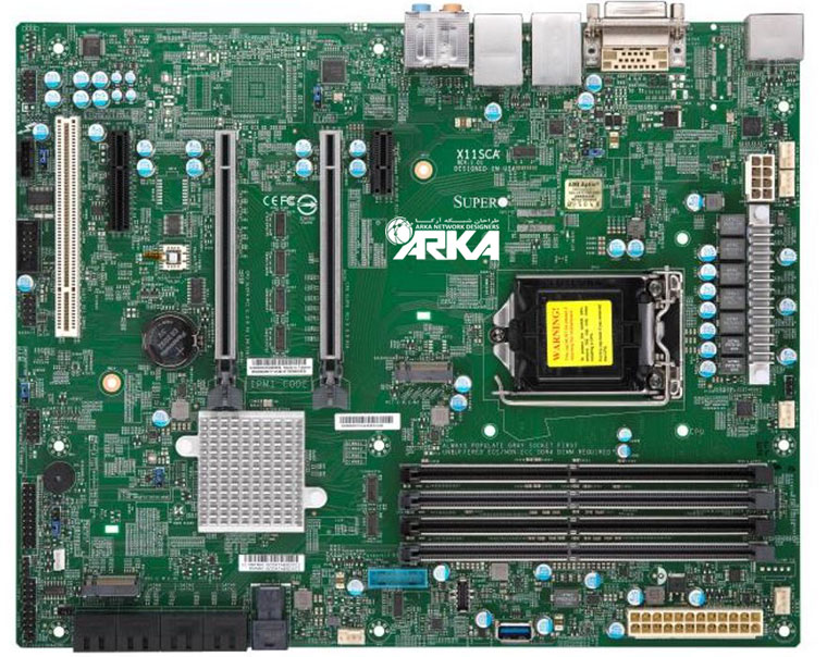 مادربرد سوپرمیکرو X11SCA