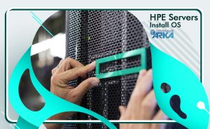 نصب ویندوز سرور hp