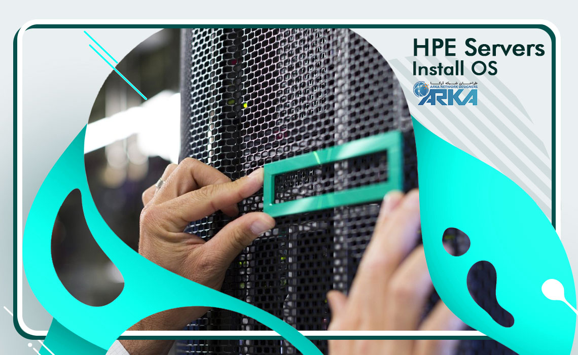 نصب ویندوز سرور hp