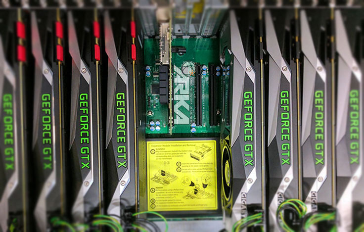 سرور سوپرمیکرو 4028GR TR بهمراه NVIDIA GTX 1080 Ti