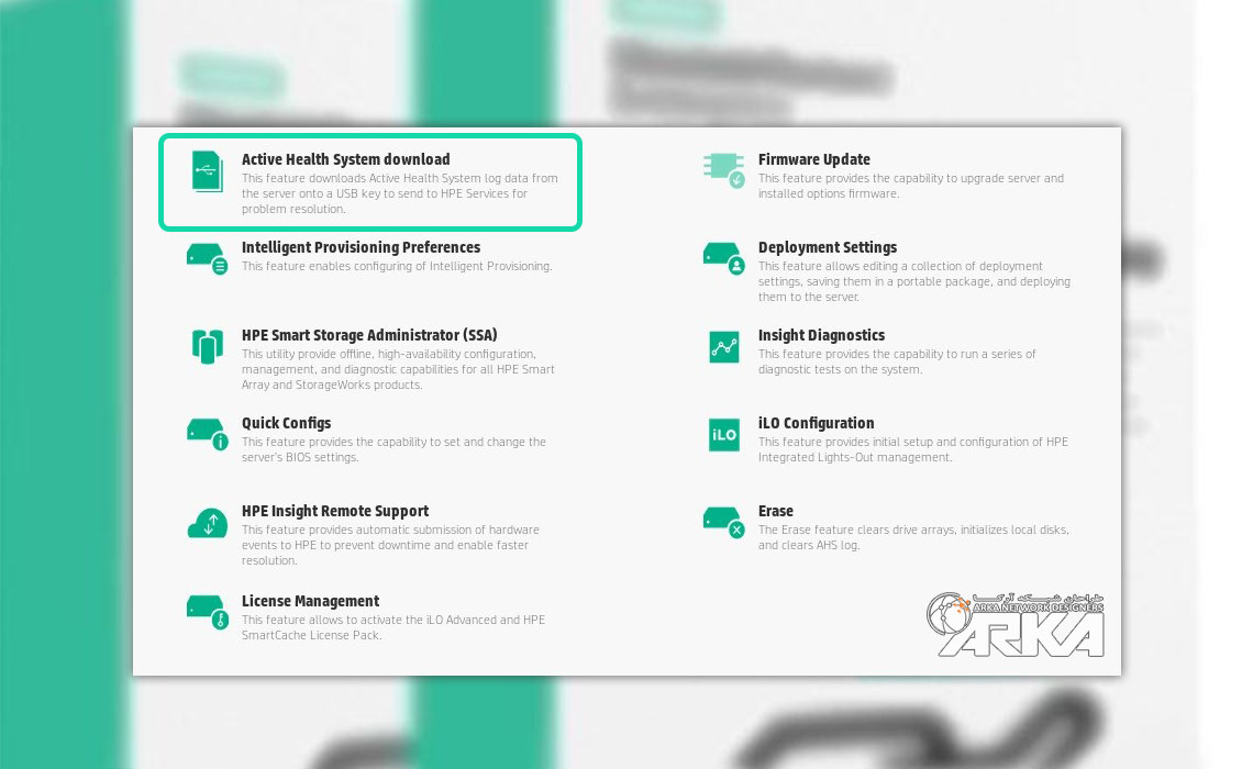 گزارش Active Health System Log