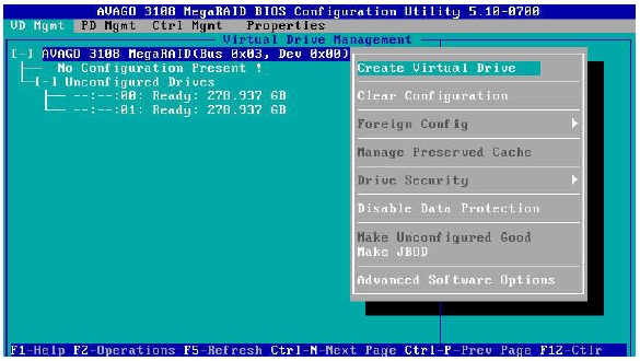 مديريت درايوهاي مجازي VD Mgmt