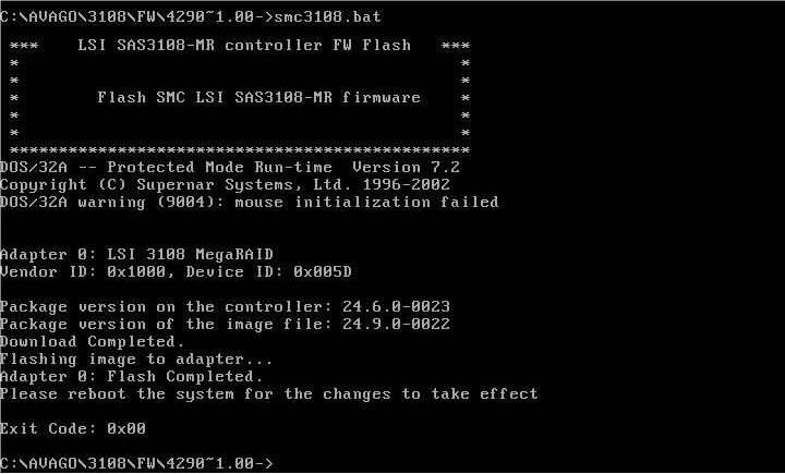 آپدیت فريمور رید کنترلر AOC-S3108L-H8IR دستور smc3108